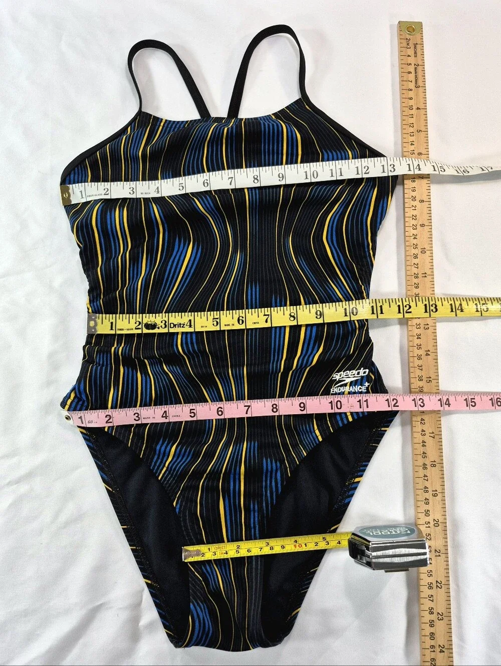 NWOT Speedo Space Train Flyback Swimsuit 6/32 Endurance Competive Swim Beach